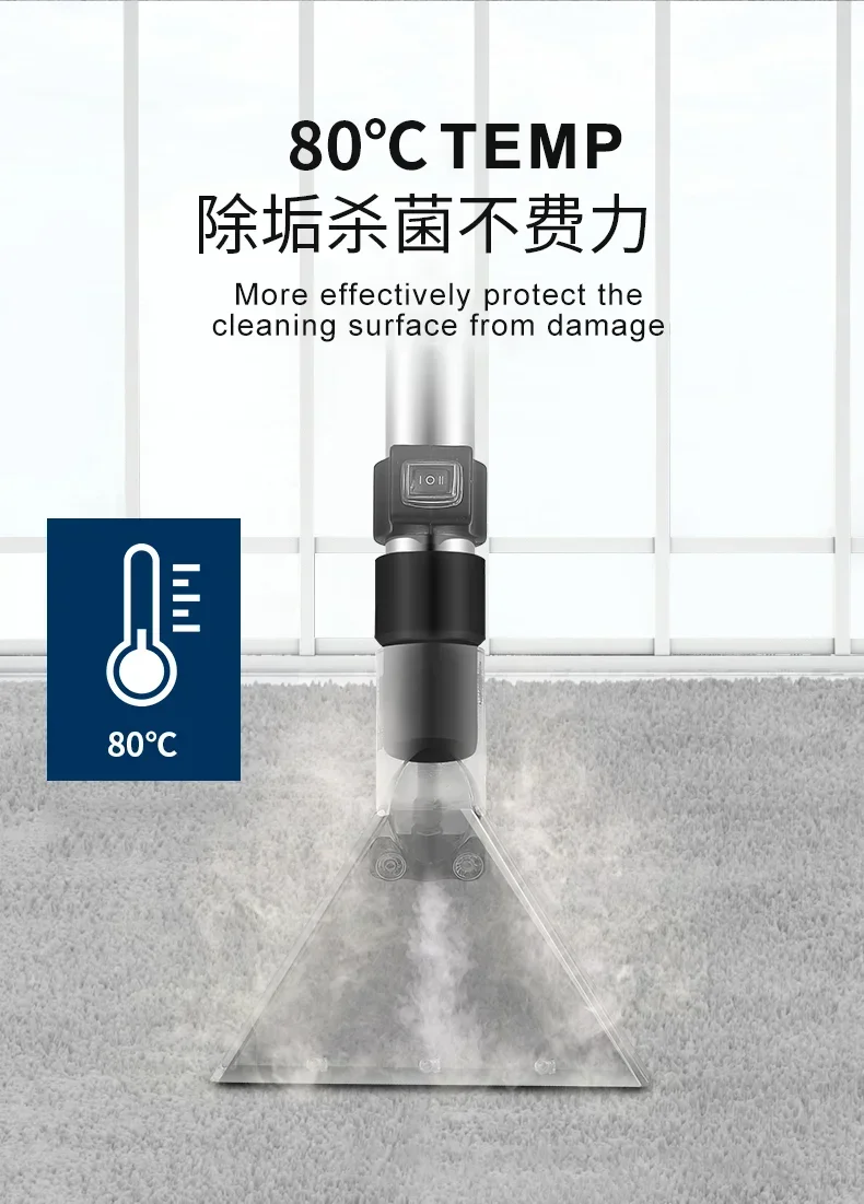2025 رائجة البيع Cleanvac المنزل والتجاري أريكة السجاد الستار آلة تنظيف السيارات مستخرج السجاد