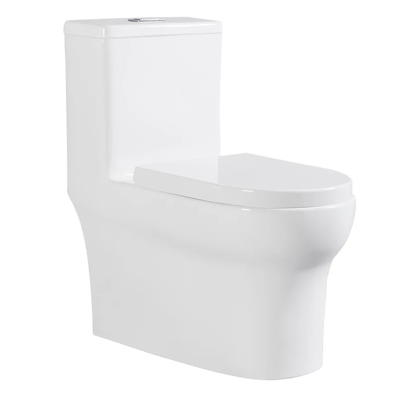 

white ceramic toilet water saving big impact