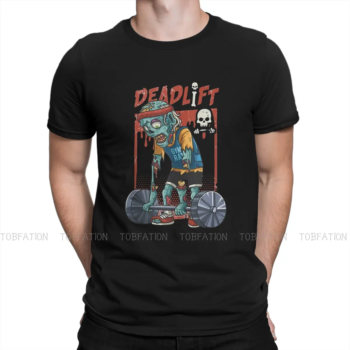 Zombie Deadlift Weightlifting Halloween Unique TShirt Bodybuilding GYM Muscle Crossfit Creative Gift Idea  T Shirt Stuff