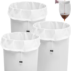 Soy Milk Wine Beer Filter Bag Nut Milk Bag Tea Coffee Oil Yogurt Filter Net Mesh Kitchen Food Fine Mesh Strainer Bag Strainer