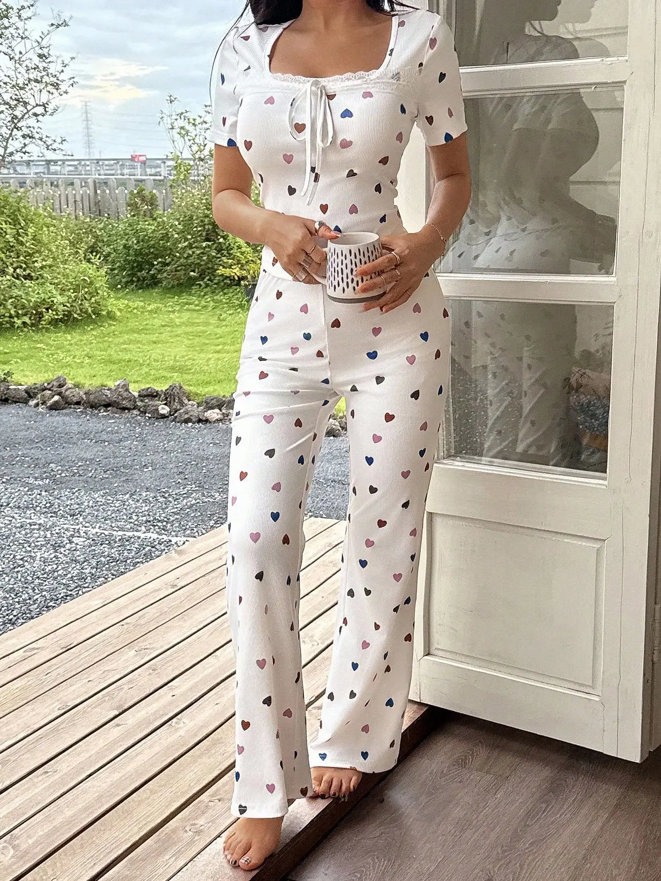 Women's Pajamas Set Pajama Sets Women's Home Suit Sexy Shopping Pjs Woman Set Sleepwear for Sleeping Pants Clothes Nightwear