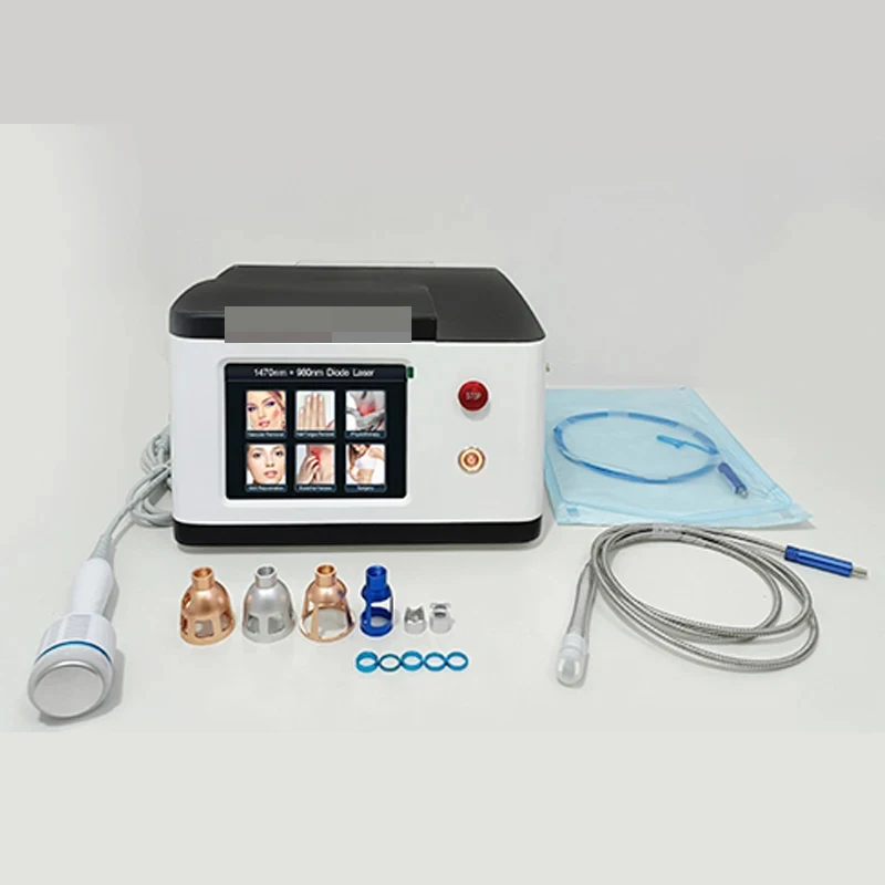 

Convenient Desktop 980+1470nm 6+1 Six-in-one Silk Purifier Multifunctional Beauty Instrument