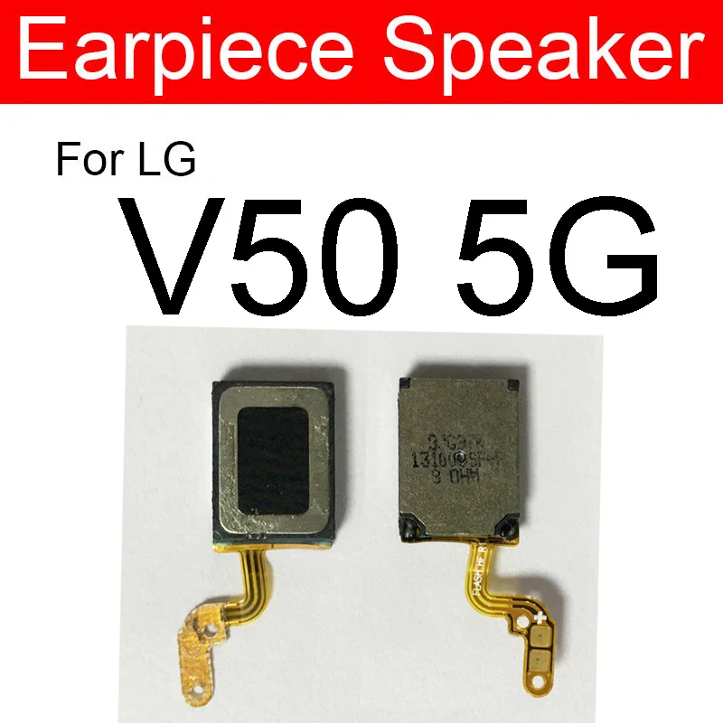 Earpiece Speaker For LG V10 V20 V30 V40 V50 5G V60 V50S G8X Top Front Ear Speaker Sound Earphone Receiver Flex Cable Replacement