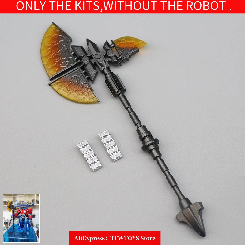 3D DIY Weapon Big Axe Leg Filler Upgrade Kit For SS-GE04 WFC OP Accessories-ZX STUDIO