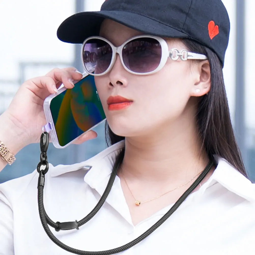 

Nylon Phone Lanyards Messenger Straps Smartphones ID Holder Neck Strap Ladies Girls Umbrella Rope Wallet Wrist Thread