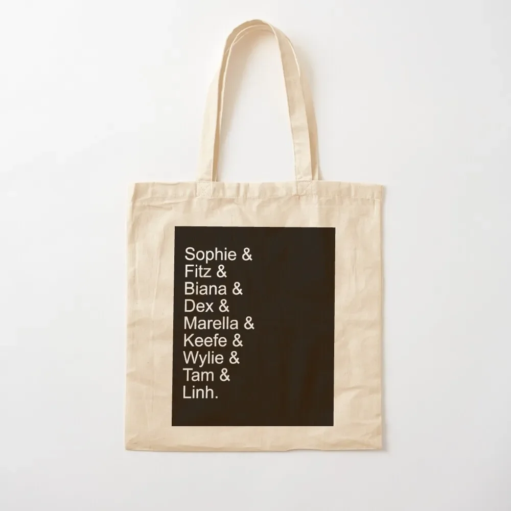 

Keeper of the Lost Cities Cast Tote Bag free delivery bags Shopper Shopper handbag Reusable bags Tote Bag