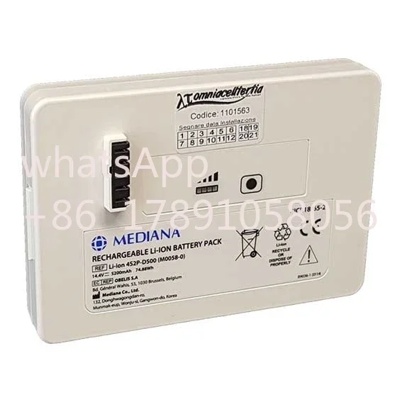

АККУМУЛЯТОР 14.CHV 5.2AH ДЛЯ DEFIBRILLATOR D500 MEDIANA (НОВЫЙ)