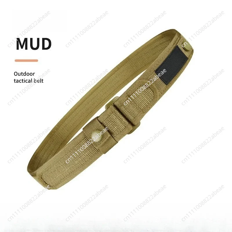 For Trekker tactical hunting belt men's outdoor sports nylon leisure padded ribbon hook and loop paste durable.