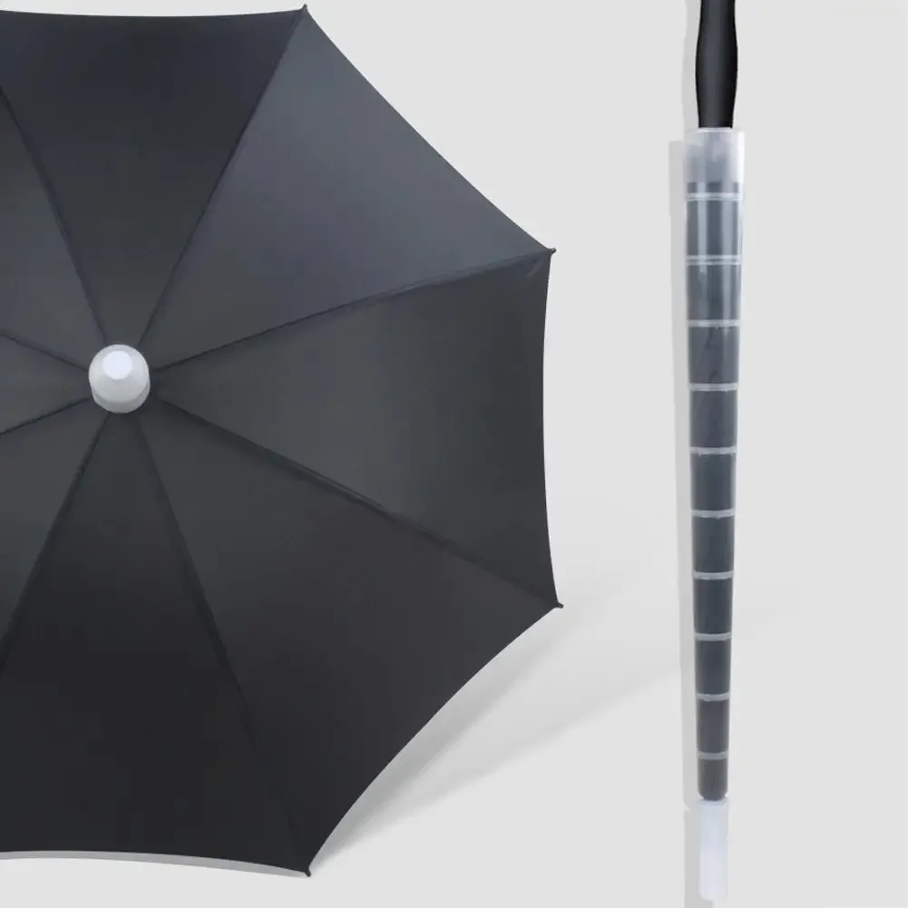 Plastic Non-drip Car Retractable Cover Umbrella Waterproof Cover Home Sleeve Holder Drip-proof Umbrella Transparent