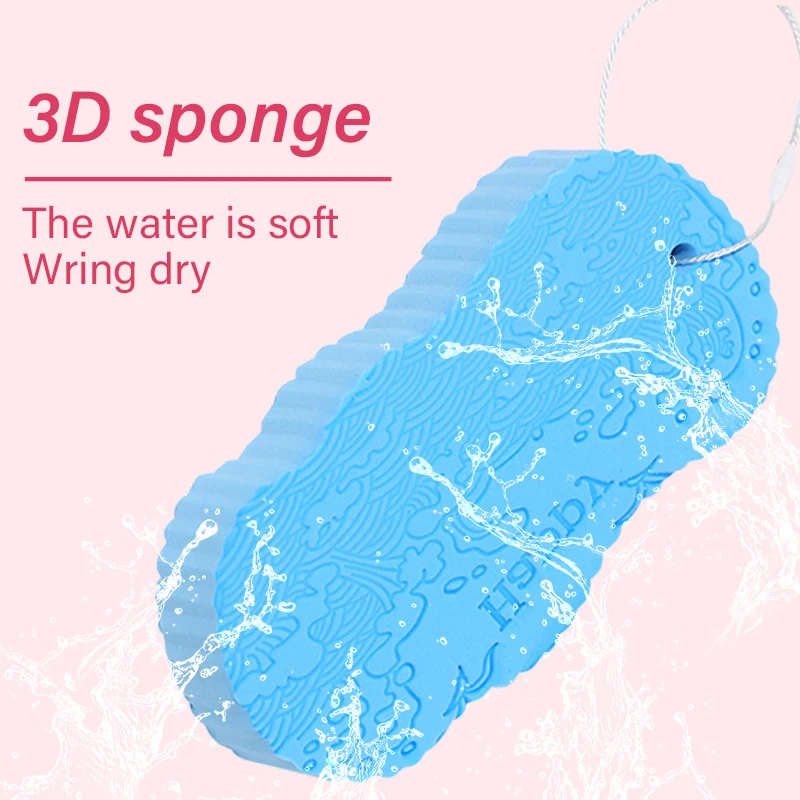 

Esponja Exfoliante Soft Sponge Body Scrubber For Baby Adults Bath Exfoliating Scrub Sponge Skin Cleaner Dead Skin Remover Tool