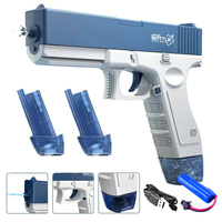 New Glock Water Gun Electric Toy Water Gun Fully Automatic Summer Seawall Outdoor Outdoor Entertainment Water Gun Boy Water Toy
