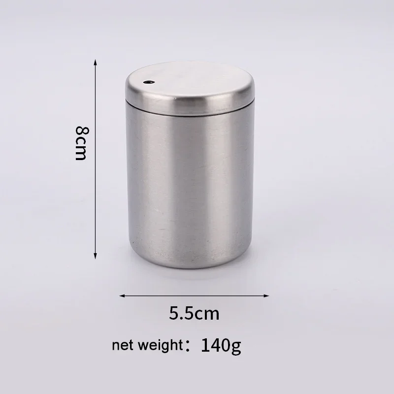 Stainless Steel Toothpick Container Cotton Swab Dispenser Creative Simple Portable Cotton Toothpick Container Storage Box Home