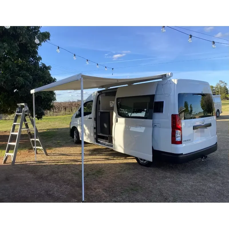 

for Awnlux W5800 Electric Roof Mounted Camper Van Awning Waterproof Motorized Shelter for Custom Van Outdoor Travel