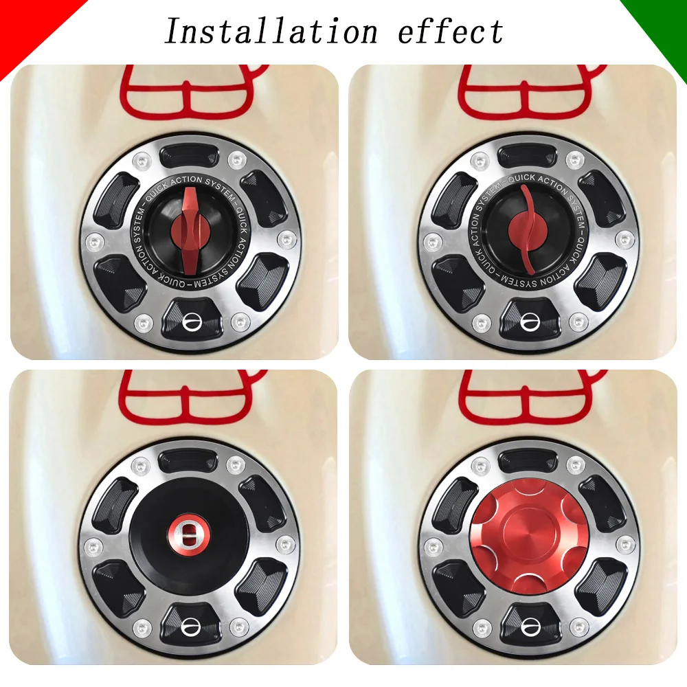 Keyless Quick Turn Fuel Tank Cap For APRILIA RS 660/TUONO 660 2020-2025 Accessories Motorcycle Airbox Gas Oil Cap Modified Parts