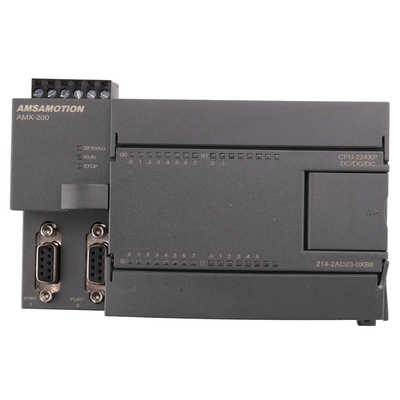 CPU224XP S7-200 PLC Programmable Controller 24V PLC 214-2AD23-0XB8 Transistor Output Programmable Logic Controller