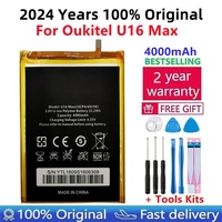 100% Original High Capacity Oukitel U16 Max Battery 4000mAh Battery Replacement For Oukitel U16 Max Smart Phone + Gift Tools