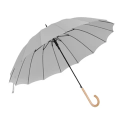 Women's Curved Handle Automatic Umbrella Long Handle Umbrella Sunny and Rainy Umbrella Large Straight Umbrella Umbrella Curved