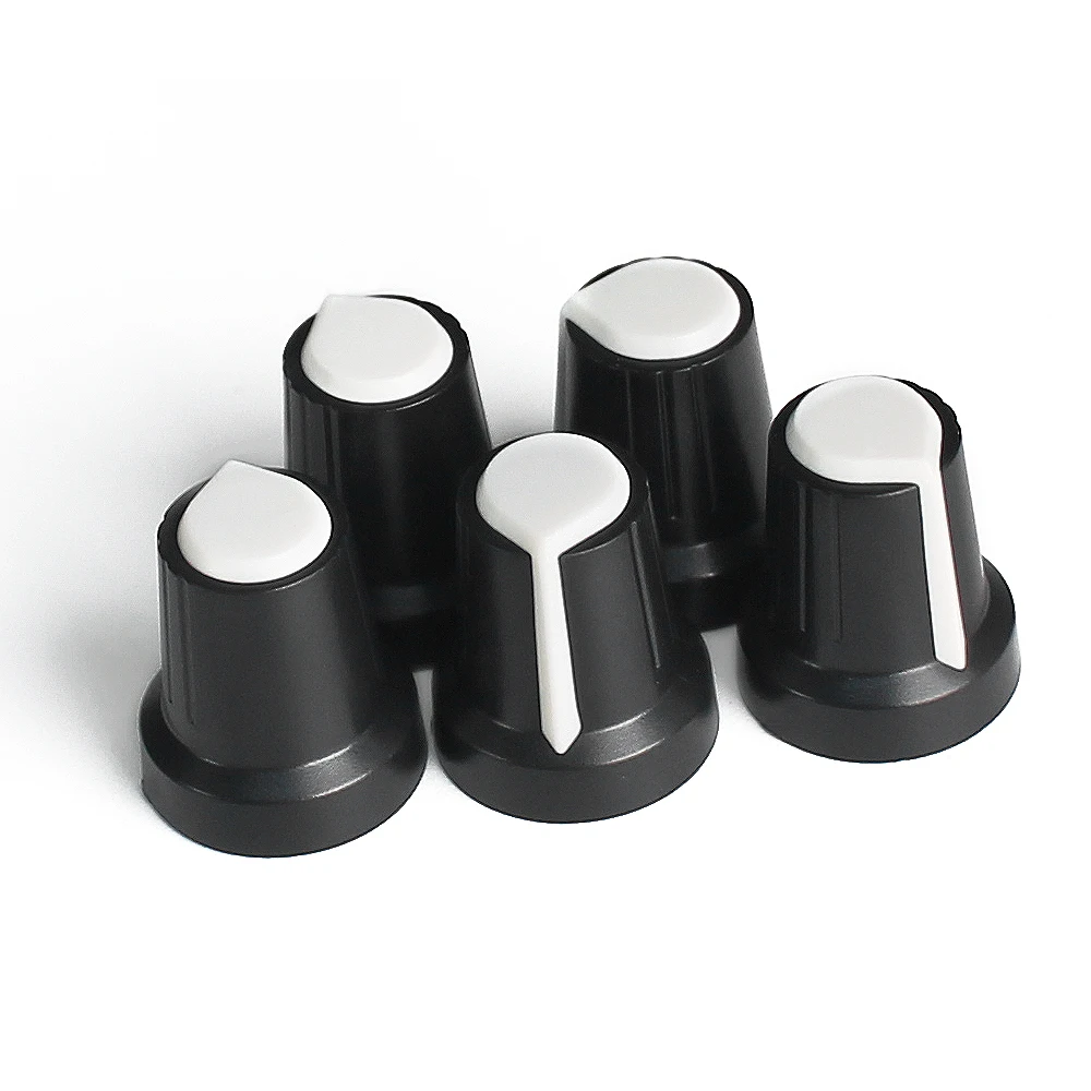 5 قطعة WH148 الجهد مقبض الباب غطاء AG2 15*17 مللي متر الأبيض البلاستيك المقابض البرقوق مقبض عدة