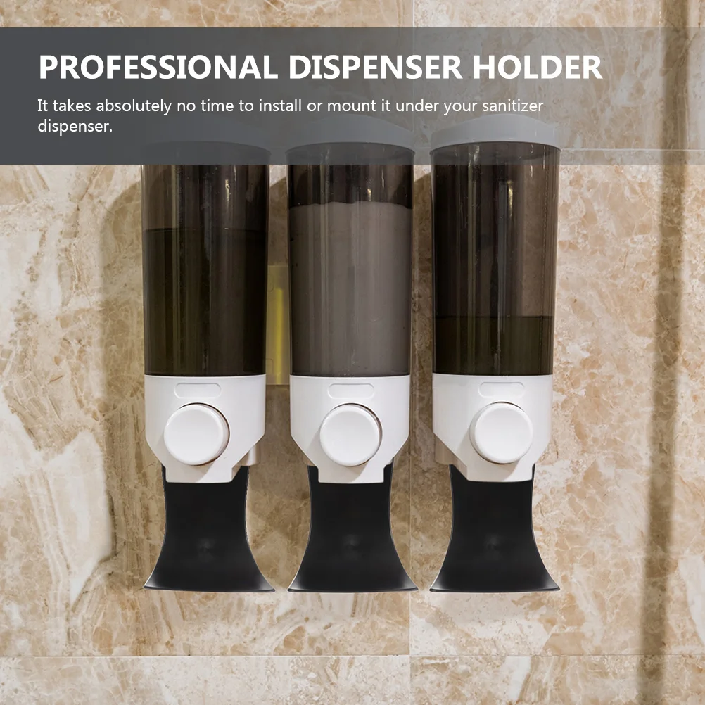 

2pcs Plastic Drip Trays Wear Resistant Household Dispenser Tray Home Hotel Restaurant Soap Drip Catcher Professional Holder