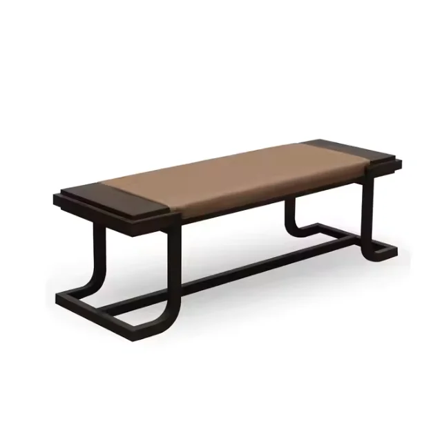 

Raya Bench Chair Leisure With Teak Wooden Frame And Ornaments That Are Beautiful To Look At For Outdoor Furniture