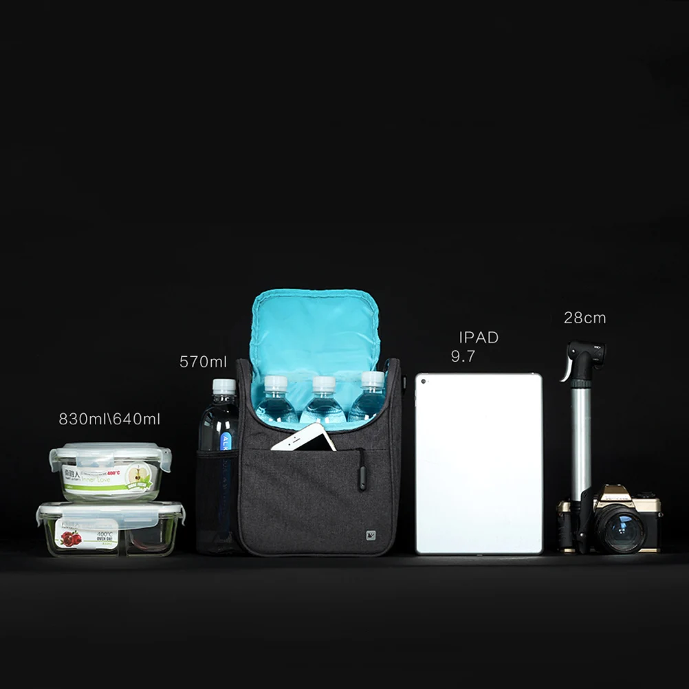 

Bike Handlebar Bag Roomy Space Tool Package Holder Waterproof Lining Durable Compatible Various Bikes Foldable Pack Shoulder Bag