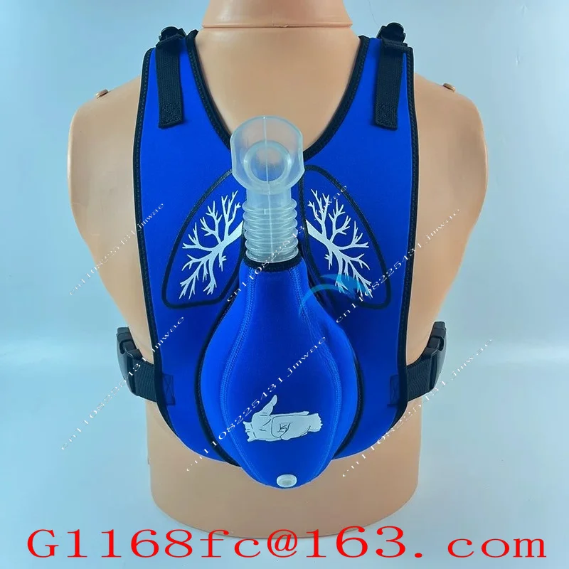 Heimlich Training Vest Wearable Tracheal Obstruction Emergency Training Practical Teaching Accessory