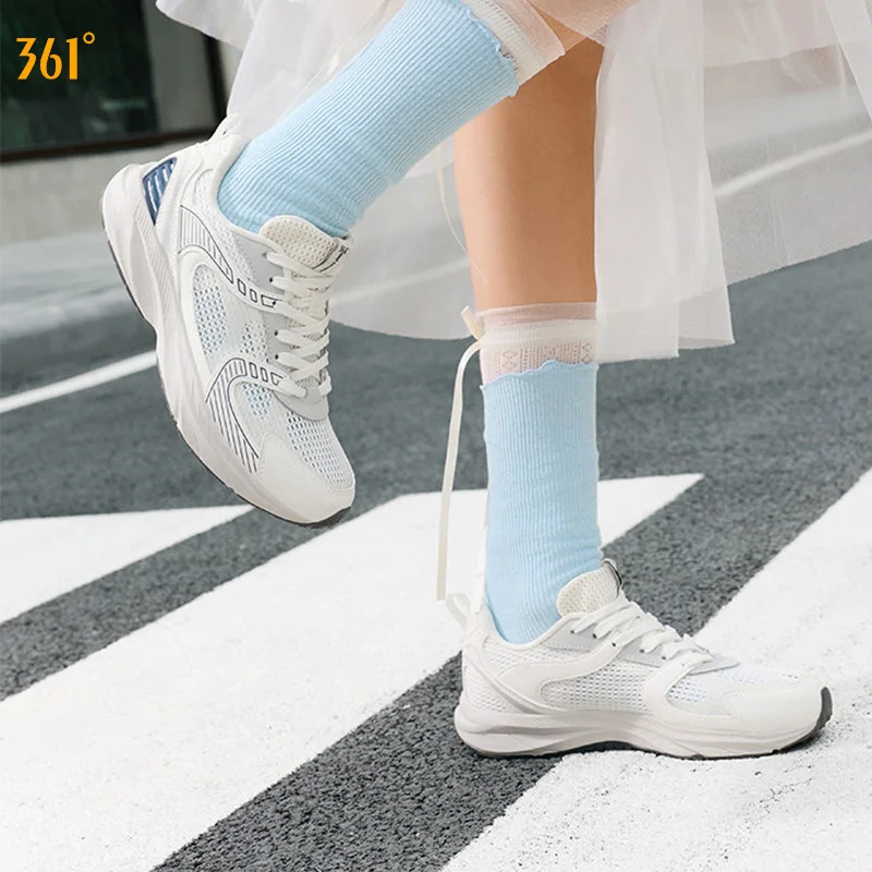 361 Degrees Cryo Mercury 2.0 Women's Shoes Lightweight Soft Anti-slip New Durable Comfortable Stable Female Sneakers 672626778 view 2