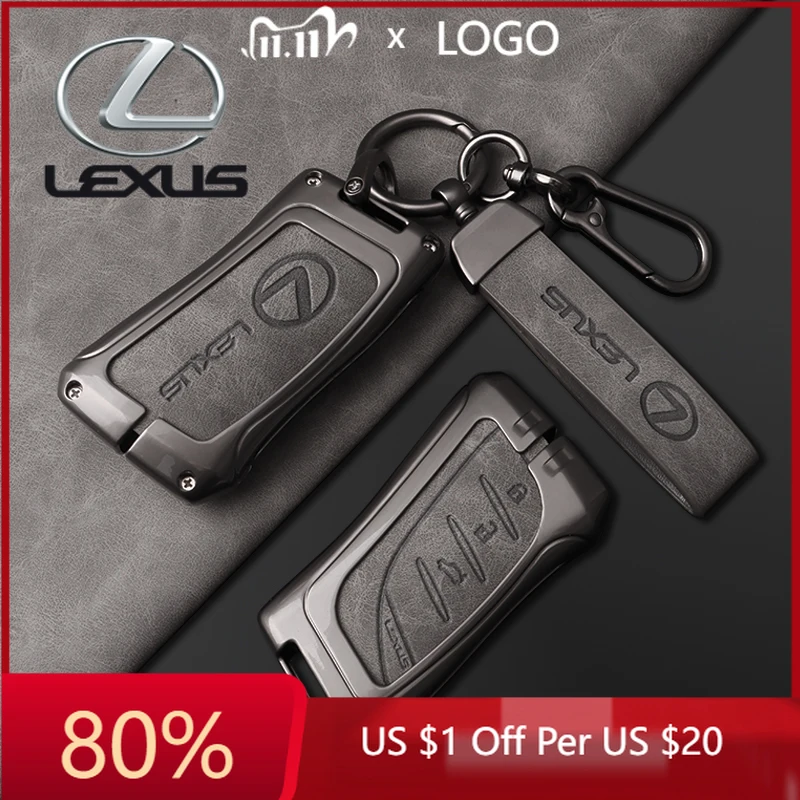 

2026 Hot Interior Stickers Car Key Case Cover Protector Shell Bag For Lexus UX250 UX260 Es Es350 UX200 UX250h ES200 ES300h ES350