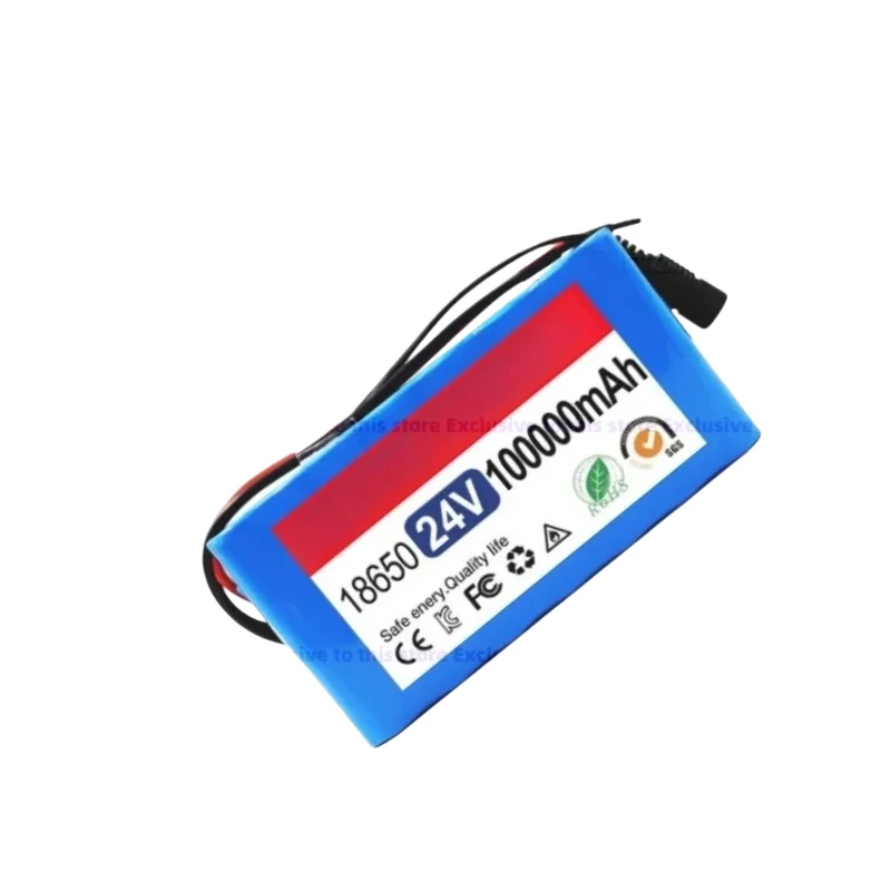New 18650 Lithium Battery High-Quality High-Performance 24V 7S3P 100Ah Spare Battery Power for Electric Wheelchair Fast Shipping