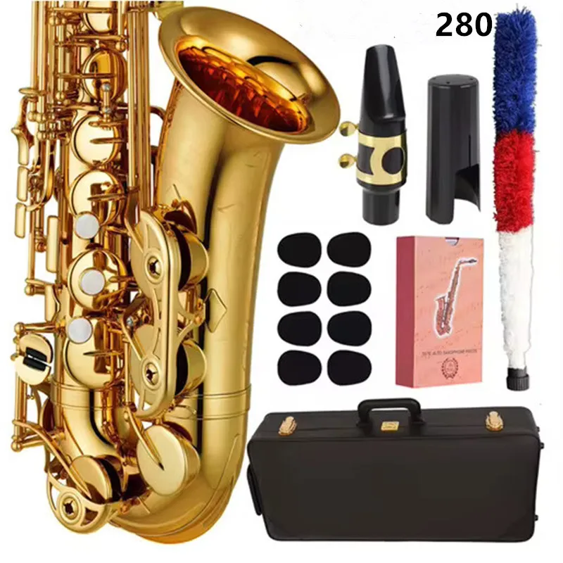 Popular Saxophone Alto 280 E sax Musical instrument High Quality With Case All Accessories
