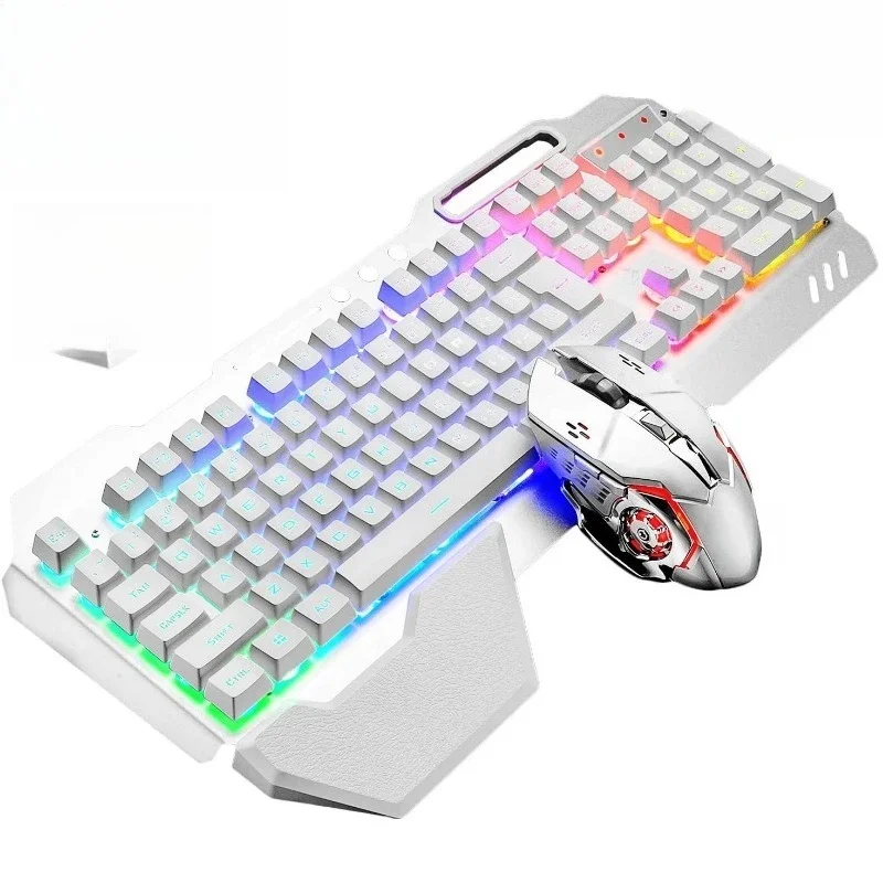 

K680RGB rechargeable wireless keyboard and mouse set game wireless keyboard and mouse