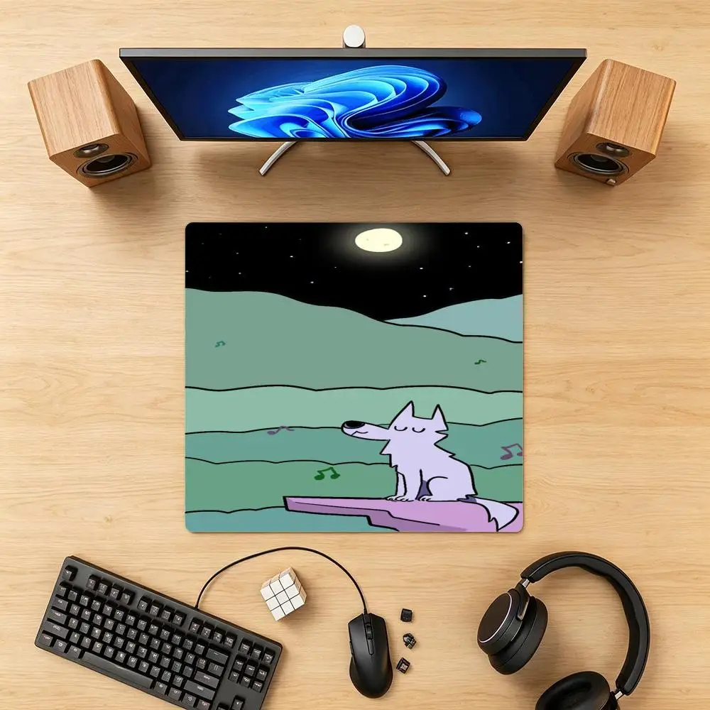 

Mountain Landscape Gaming Mouse Pad with Locked Edges, Non‑Slip Aurora & Snow Mountain Art Large Desk Mat for Gamers Office