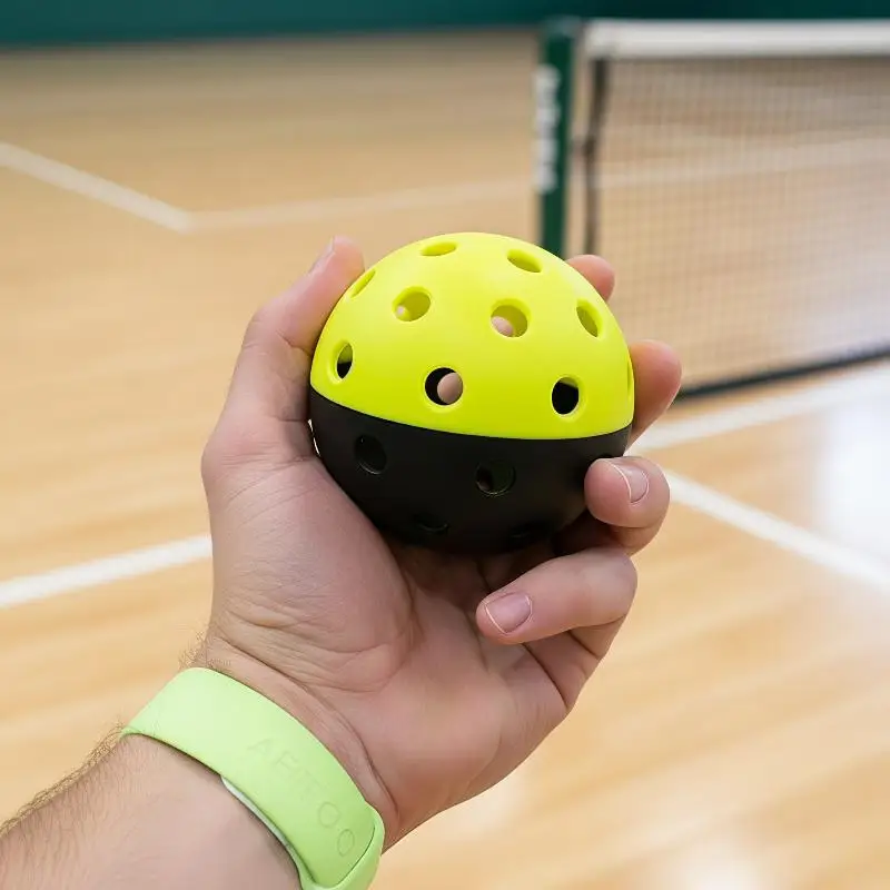74mm Indoor Pickleball Balls Durable High Bounce Plastic for  Teaching Training Pickleball Practice