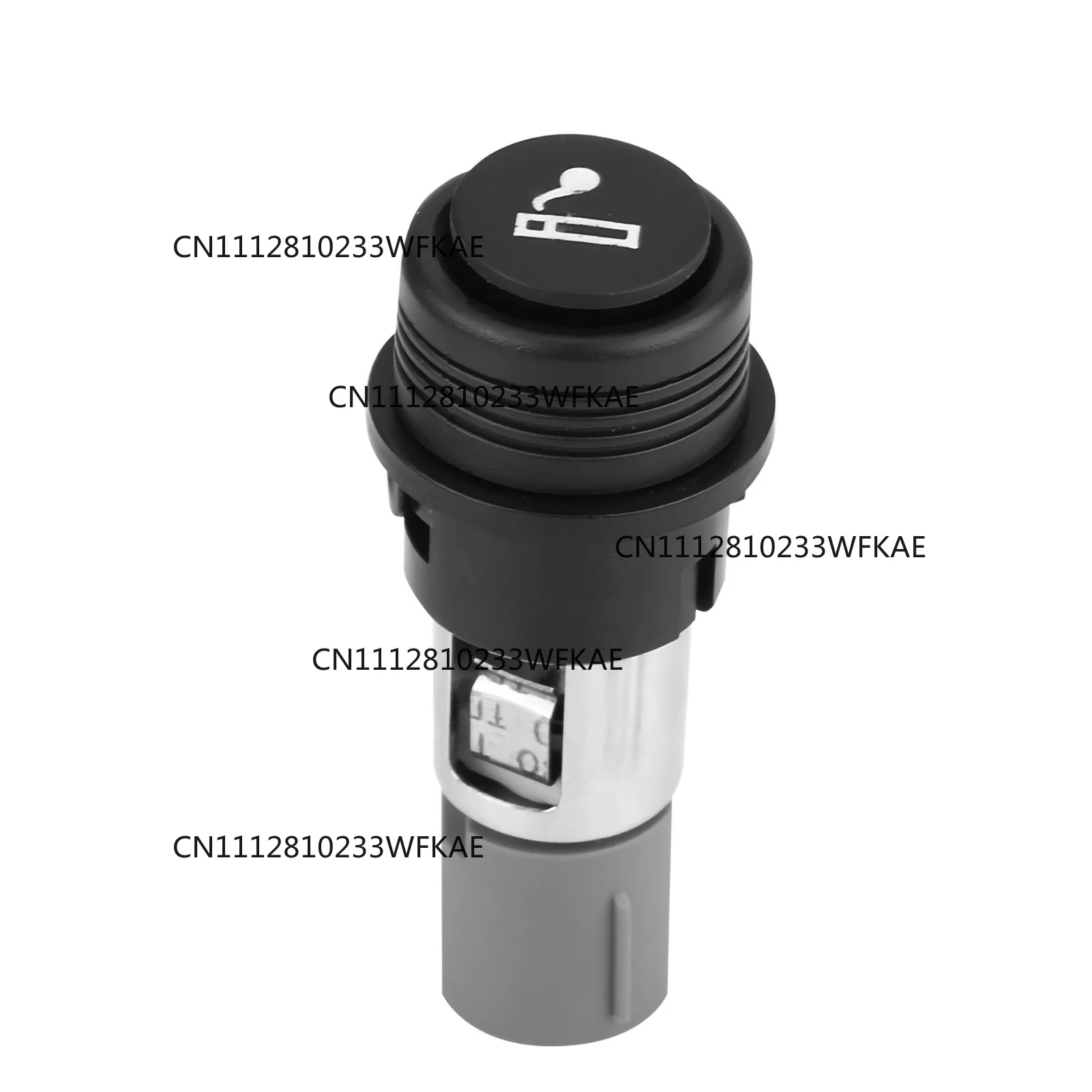 2pcs 12V Cigarette Lighter Plug Complete 12V 120W Cigarette Lighter Power Plug Socket Outlet Assembly for Auto CAr Truck