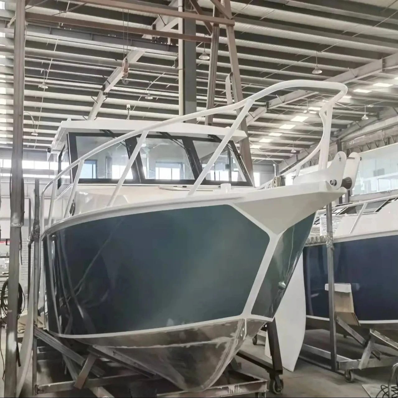 Factory mass production sports fishing boat submarine 5Mt aluminum fishing boat