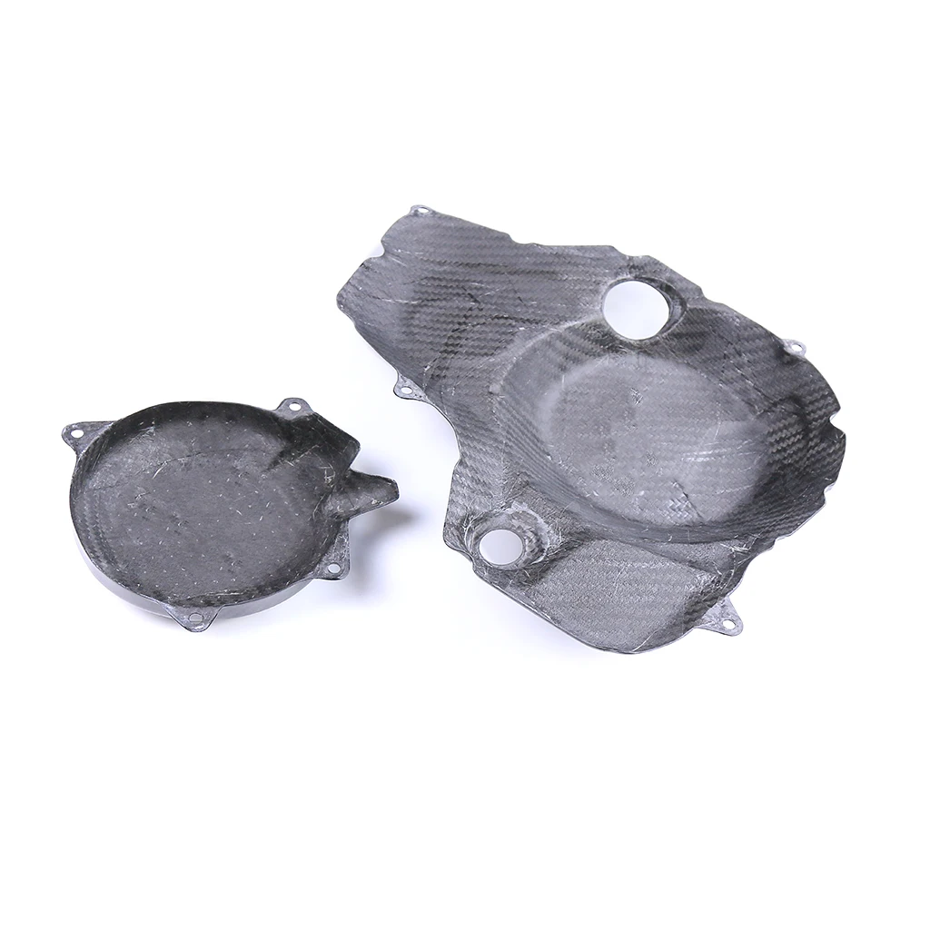 For KAWASAKI Ninja H2 H2R ZH2 H2SX 2015+ Motorcycle Engine Cover Side Panels 100% Carbon Fiber Fairing Kit Accessories Protector