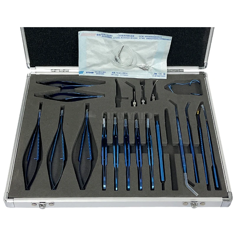 21 PCS Micro Set for Cataract and Intraocular Lens Surgery