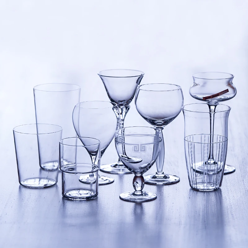 

Original Ultra-Thin Japanese Style Cocktail Glass Crystal Glass Handmade Highball Cup Premium Quality Drinkware
