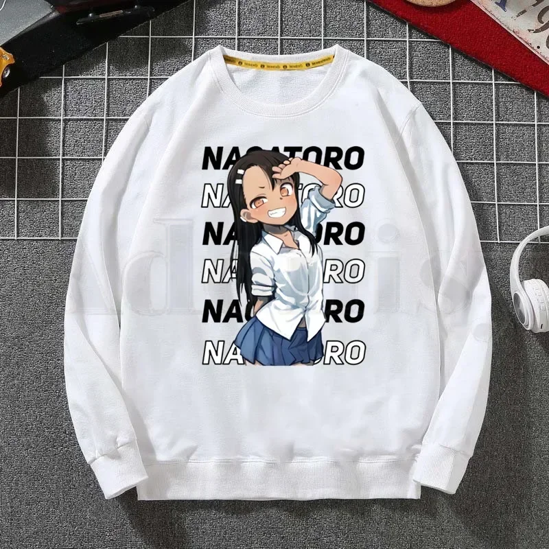 Please Don\'t Bully Me, Nagatoro Spring Autumn Male Casual Hoodies Sweatshirts Men\'s Hoodies Sweatshirt Tops