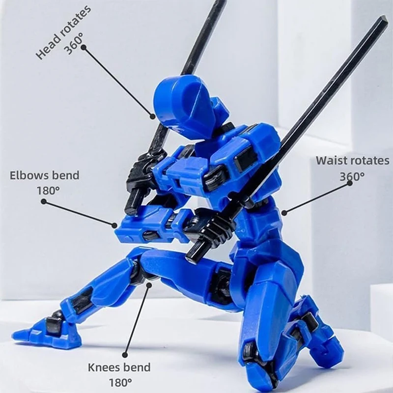 Hoodie Dummy 13 Magnetische actiefigurenset Dummy 13 actiefiguur met capuchon T13 actiefigurenset accessoires 3D-geprint