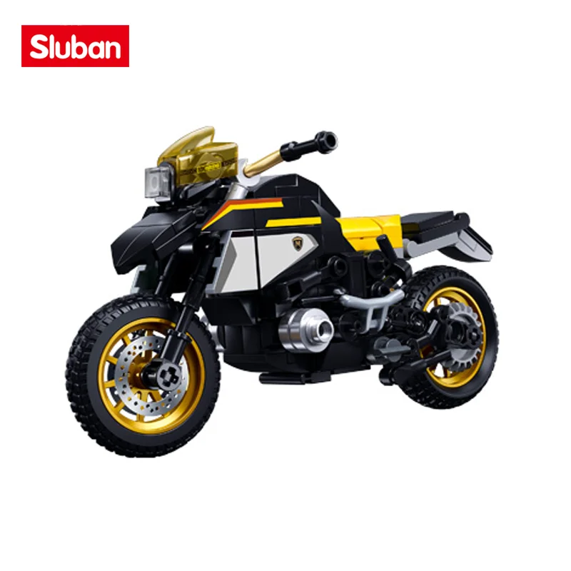 

Sluban Building Block Toys B1132 R1250MS Motorcycle 200PCS Model Bricks Compatbile With Leading Brands Construction Kits