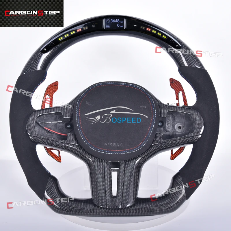 

Custom Steering Wheel for BMW G20 2019-2023 3 Series 1 2 3 4 X1 X2 M Sport Carbon Fiber Steering Wheel Assembly Car Accessories