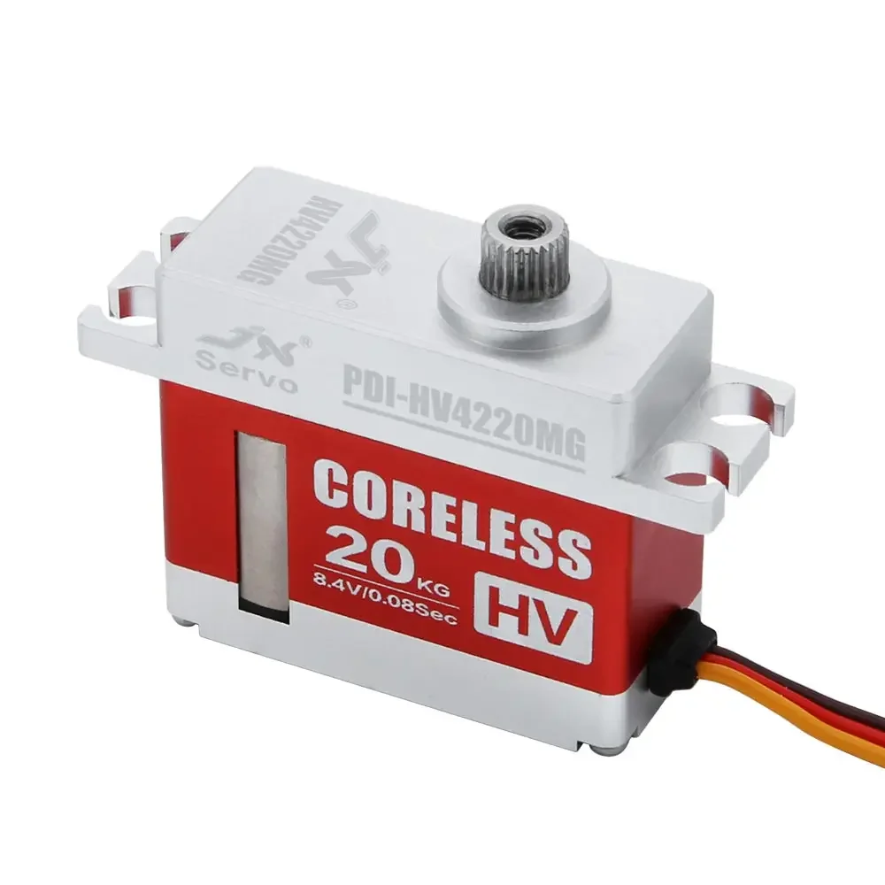 JX PDI-HV4220MG 8,4V 20KG Kernloser Digital-Servo mit Metallgetriebe 35,5X15X29,9mm für RC-Auto, Boot, Flugzeug, Hubschrauber, RC-Modellteile – Detail 3