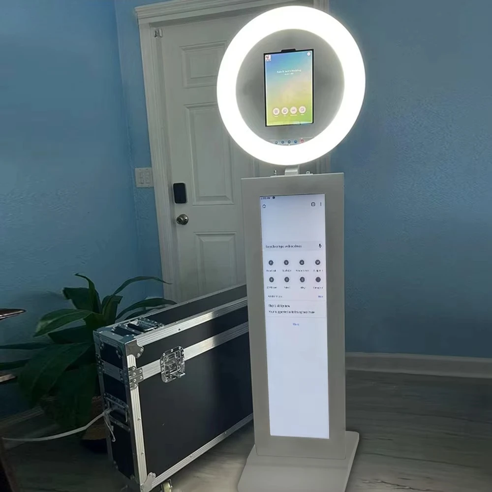 

10.5 11 Rover Professional Photo Booth Selfie Portable 9.7 Roaming iPad Photo Booth Case Holder