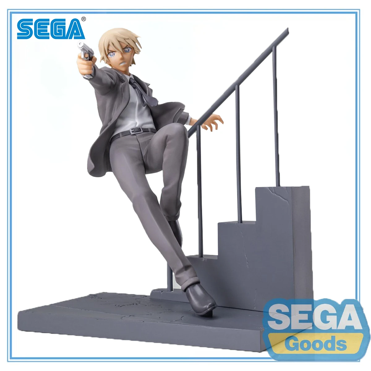 

100% оригинал SEGA Luminasta Meitantei Conan Amuro Tooru Garage Kit, коллекция аниме-фигурок, модель игрушки