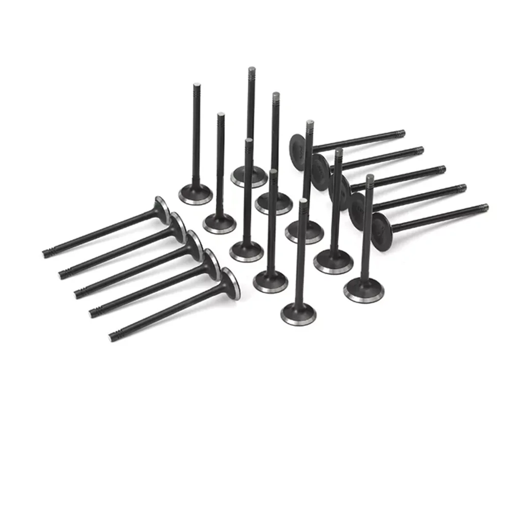 ボルボ用排気バルブセット,エンジン部品c30 c70 s40 s60 xc90 2.4l 2.5l l5 b5244s b5254t b5244t 01-16