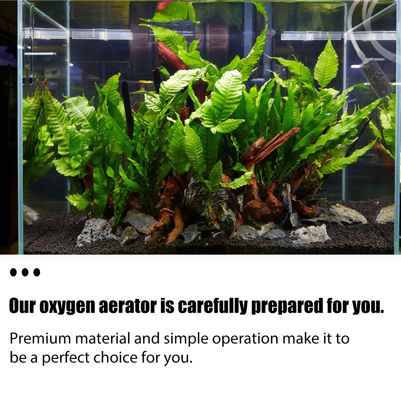 

1 set 1 Set Fish Tank Oxygen Aquarium Aerator Mini Air Compact Usb Home Use Portable Gift Accessory Tool Supply For Beginners