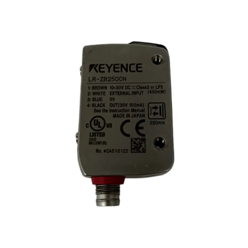 KEYENCE LR-ZB250CN LR-ZB100CN LR-ZB100CP LR-ZB250CP Laser Sensor M8 Connector Type 250mm Used for Object Detection in Stock
