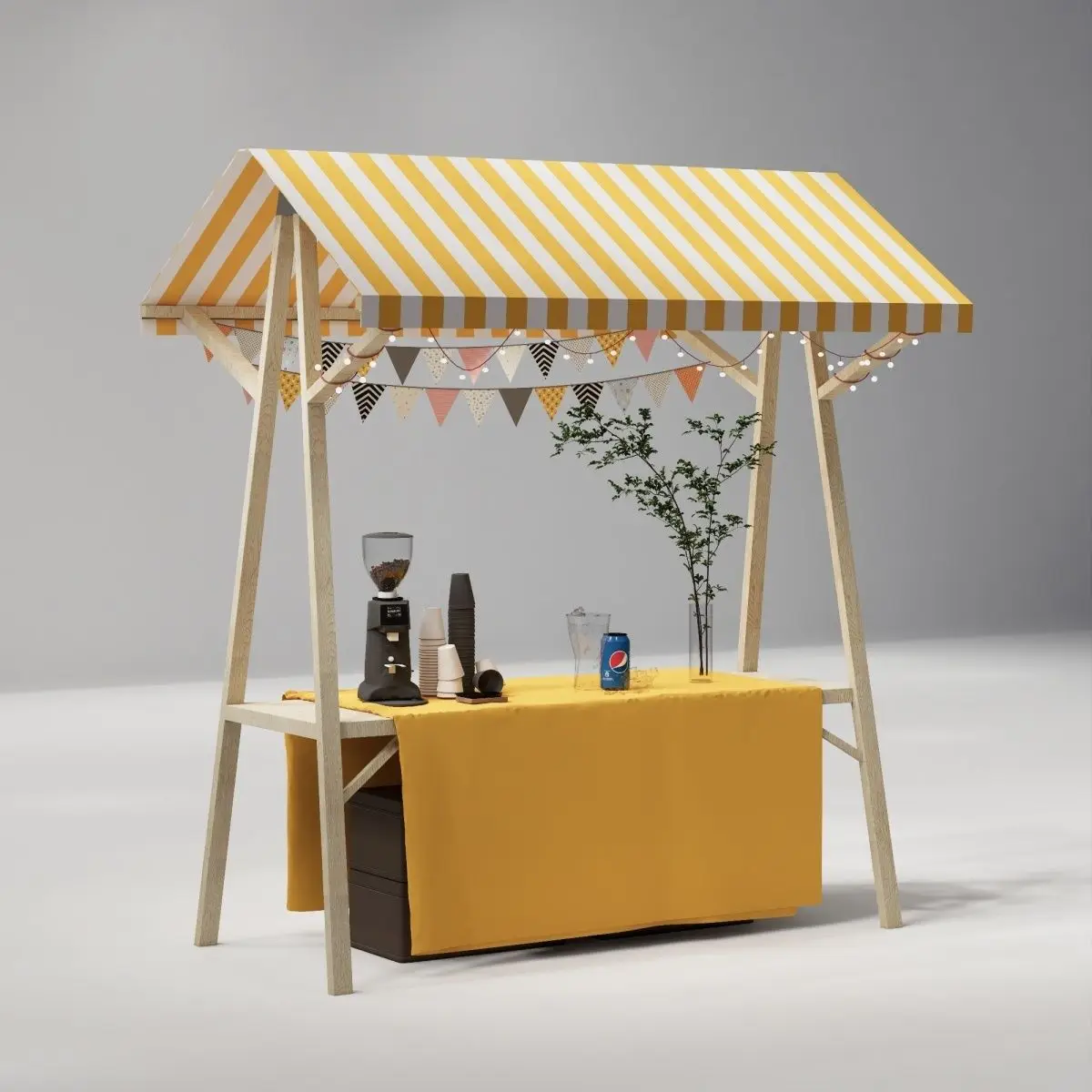 Expositoras de madeira, barracas de mercado noturno, promoções fora do evento shantytown, mercado de aluguel de Taiwan, shopping center