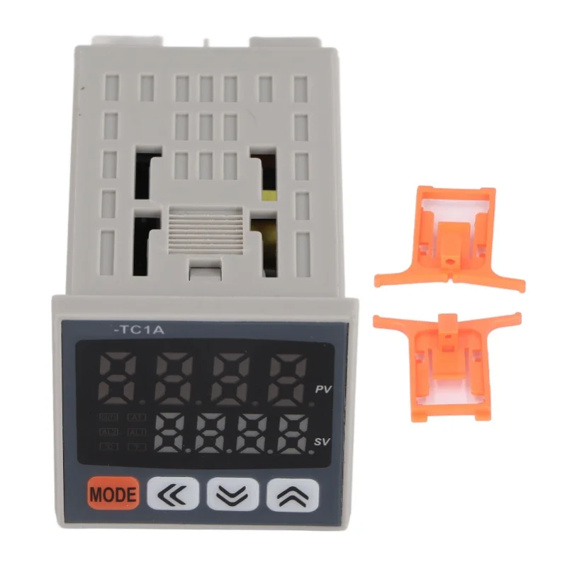 BERM PID Temperature Controller Digital Intelligent 2 Output Thermostat 48x48mm 100ACV-240ACV